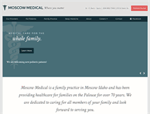 Tablet Screenshot of moscowmedical.com